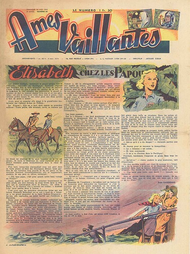 Ames Vaillantes 1942 - n°24 - 14 juin 1942 - page 1