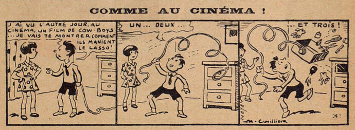 Lisette 1937 - n°48 - page 2 - Comme au cinéma ! - 28 novembre 1937