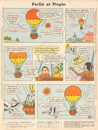 Perlin et Pinpin n°14 du jeudi 2 avril 1964