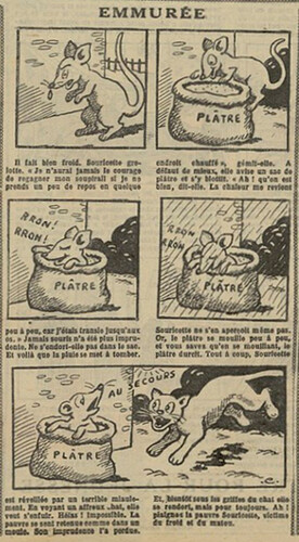 Fillette 1931 - n°1228 - page 11 - Emmurée - 4 octobre 1931