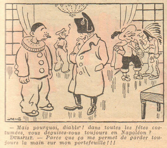 Almanach National 1934 - 8 - Vendredi 23 mars 1934 - Mais pourquoi diable !