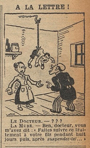 Fillette 1936 - n°1494 - page 4 - A la lettre ! - 8 novembre 1936