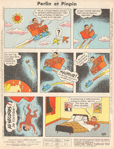 Perlin et Pinpin n°13 du jeudi 26 mars 1964