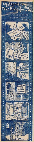 Ames Vaillantes 1939 - n°35 - page 10 - La Sorcière de la Tour Bobèche - 31 août 1939