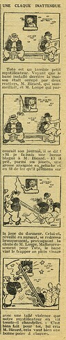Cri-Cri 1930 - n°612 - page 14 - Une claque inattendue - 20 juin 1930