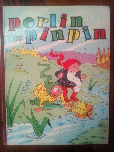 Reliure Perlin et Pinpin 1959  - n°15 - du n°16 au n°23
