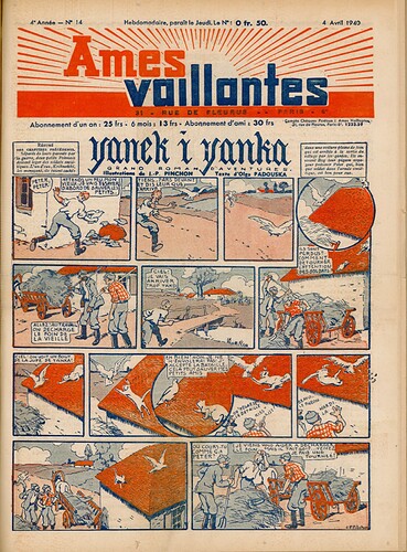 Ames Vaillantes 1940 - n°14 - 4 avril 1940