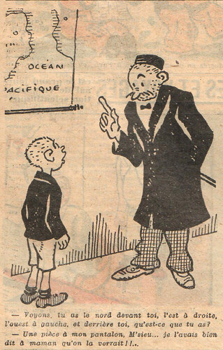 Almanach National 1933 - 55 - mardi 31 octobre 1933 - Voyons tu as le nord devant toi
