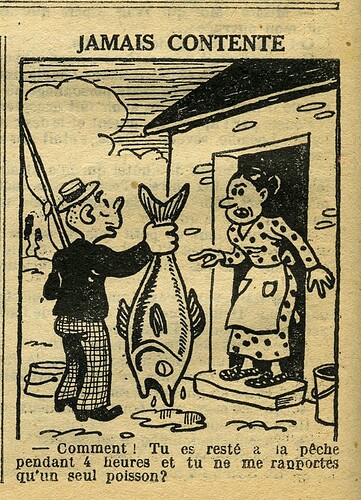 Cri-Cri 1937 - n°967 - page 12 - Jamais contente - 8 avril 1937