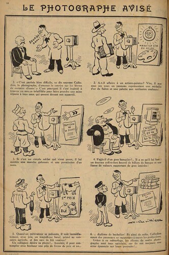 Pierrot 1932 - n°26 - page 10 - Le photographe avisé - 26 juin 1932