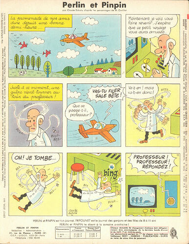 Perlin et Pinpin n°32 du jeudi 10 août 1967