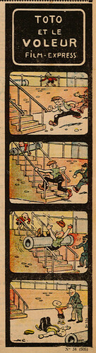 Pierrot 1935 - n°34 - page 5 - TOTO et le voleur - 25 août 1935