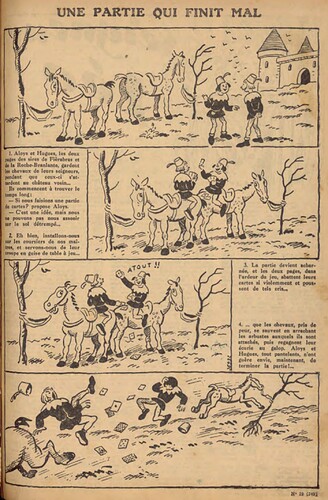 Pierrot 1930 - n°39 - page 5 - Une partie qui finit mal - 28 septembre 1930