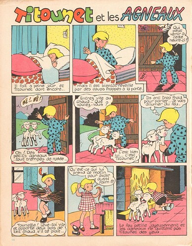 Titounet et Titounette - n°1 - Dans la forêt d'Automne - 3e trim 1958 - page 16
