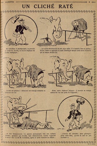 Lisette 1929 - n°11 - page 5 - Un cliché raté - 17 mars 1929