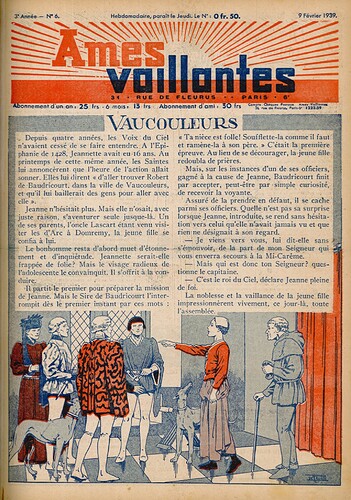 SAmes Vaillantes 1939 - n°6 - 9 février 1939