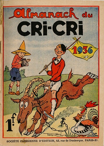 Almanach du Cri-Cri 1936