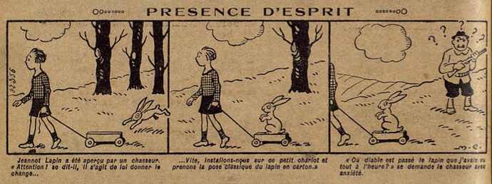 Lisette 1929 - n°7 - page 14 - Présence d'esprit - 17 février 1929