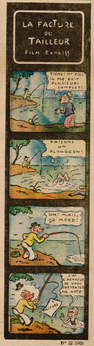 Pierrot 1936 - n°22 - page 5 - La facture du tailleur - Film Express - 31 mai 1936