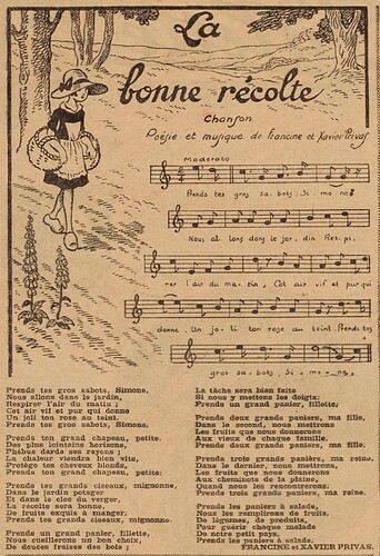Fillette 1927 - n°1000 - page 2 - La bonne récolte - 22 mai 1927