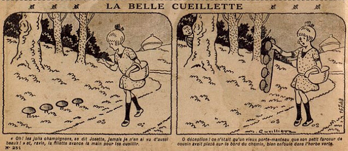 Lisette 1926 - n°251 - page 2 - La belle cueillette - 2 mai 1926