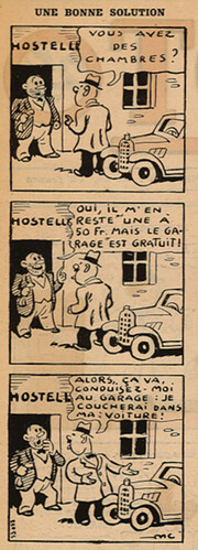 Pierrot 1936 - n°34 - page 2 - Une bonne solution - 23 août 1936