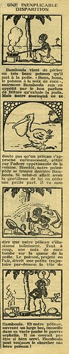 Cri-Cri 1930 - n°609 - page 11 - Une inexplicable disparition - 29 mai 1930