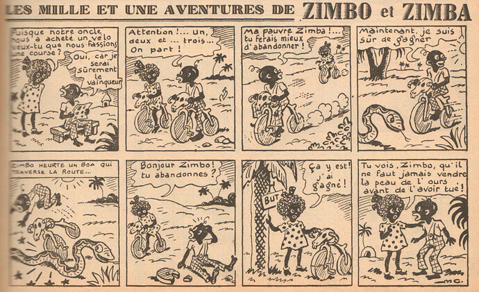 Zimbo et Zimba - Ames Vaillantes 1939 - n°16 - 20 avril 1939 (p26 album 1937)