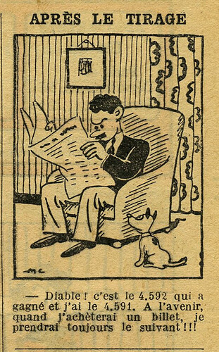 Cri-Cri 1934 - n°810 - page 2 - Après le tirage - 5 avril 1934
