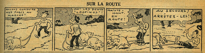 Cri-Cri 1936 - n°931 - page 15 - Sur la route - 30 juillet 1936