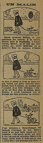 Fillette 1926 - n°957 - page 11 - Un malin - 25 juillet 1926