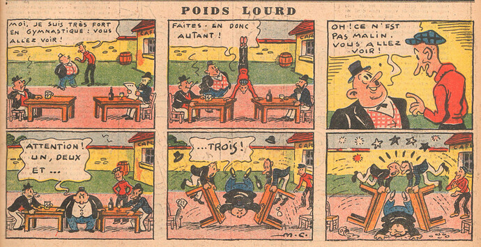 BOUM 1937 - n°14 - page 1 - Poids lourd - 16 septembre 1937
