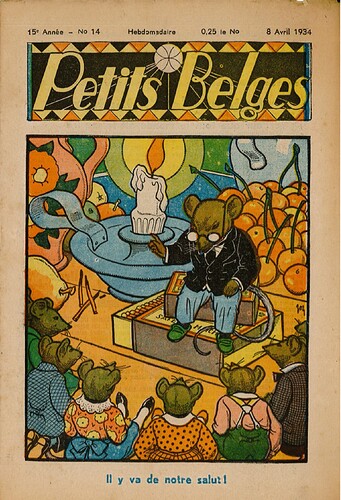 Petits Belges 1934 - n°14 - 8 avril 1934 - page 1