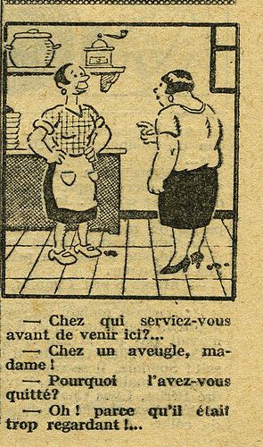Cri-Cri 1930 - n°605 - page 11 - Dessin sans titre - 1er mai 1930