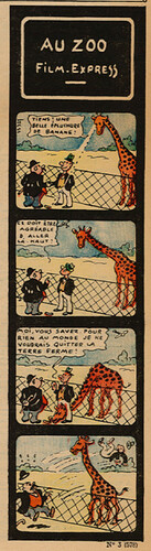 Pierrot 1937 - n°3 - page 5 - Au zoo - Film Express - 17 janvier 1937