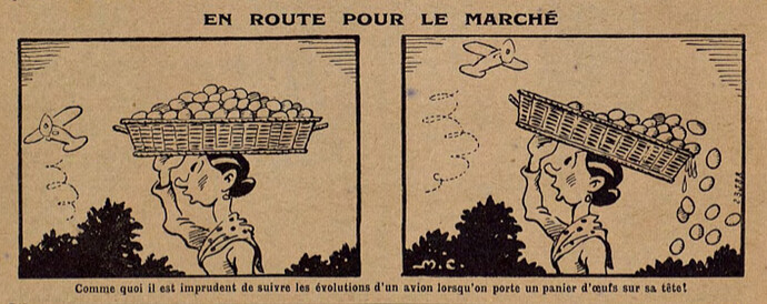 Lisette 1937 - n°36 - page 2 - En route pour le marché - 5 septembre 1937