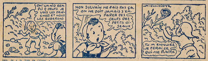 Fripounet et Marisette 1946 - n°5 - Sylvain et Sylvette - 31 mars 1946