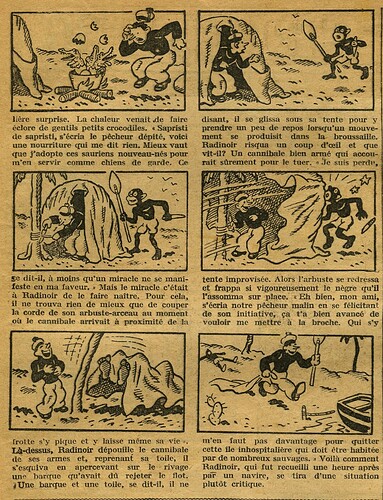 Cri-Cri 1931 - n°648 - page 2 - Radinoir en Afrique - 26 février 1931