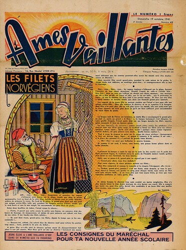 Ames Vaillantes 1941 - n°42 - 19 octobre 1941