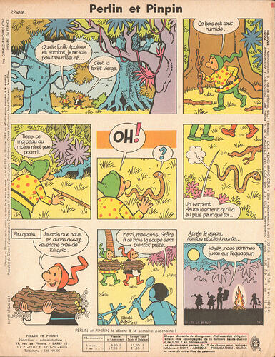 Perlin et Pinpin n°16 du jeudi 22 avril 1965