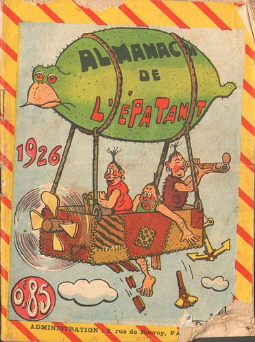 Almanach de L'Epatant 1926 - couverture