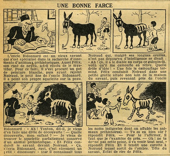 Cri-Cri 1936 - n°912 - page 4 - Une bonne farce - 19 mars 1936