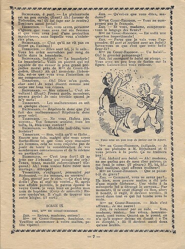 Almanach Petit Illustré 1932 - Les Farces de Zizi - page 7