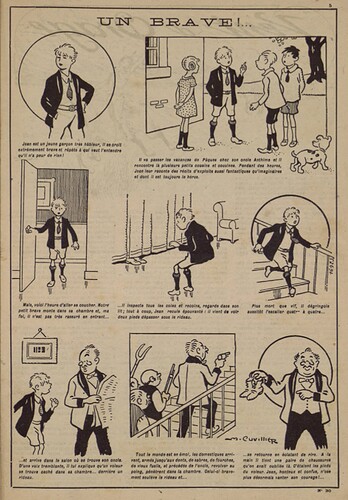Pierrot 1926 - n°30 - page 5 - Un brave ! - 18 juillet 1926