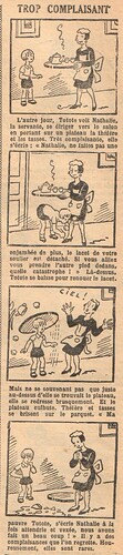 Fillette 1932 - n°1253 - page 4 - Trop complaisant - 27 mars 1932