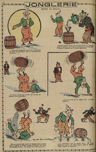 Pierrot 1928 - n°143 - page 16 - Jonglerie - 16 septembre 1928