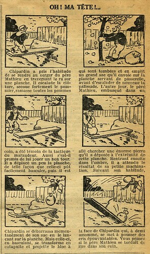 Cri-Cri 1936 - n°911 - page 6 - Oh ! Ma tête ! - 12 mars 1936