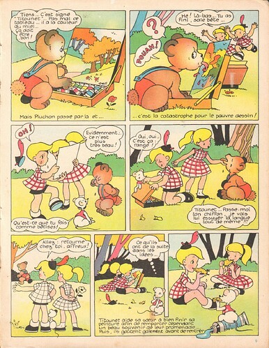 Titounet et Titounette - n°1 - Dans la forêt d'Automne - 3e trim 1958 - page 9