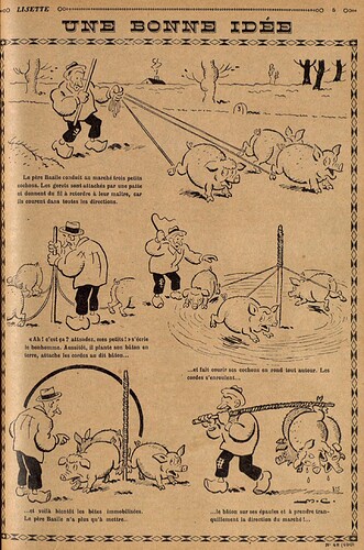 Lisette 1930 - n°48 - page 5 - Une bonne idée - 30 novembre 1930