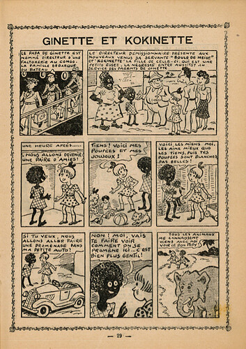 Almanach Fillette 1939 - Ginette et Kokinette - page 29
